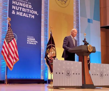 NFU President Rob Larew Participates in White House Hunger Conference